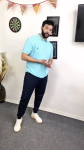 تيشيرت بولو نص تركواز